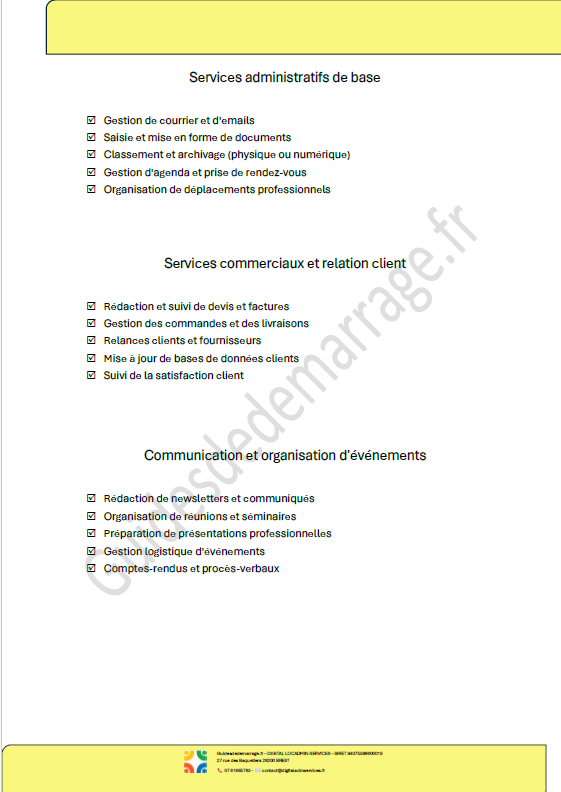 10 offres de services et comment les proposer