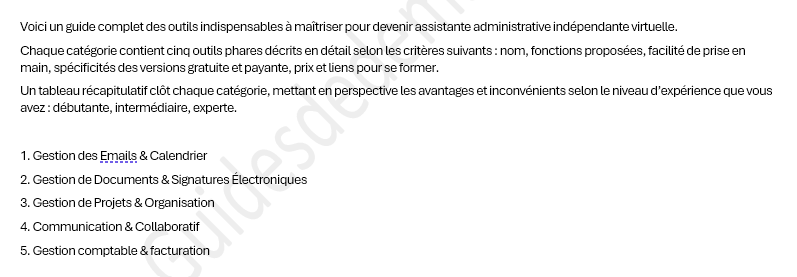 Guide des outils indispensables